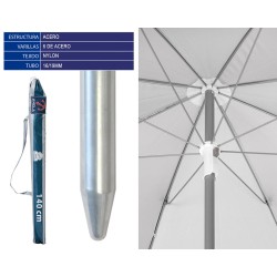 Parasol Rayures Ø 140 cm