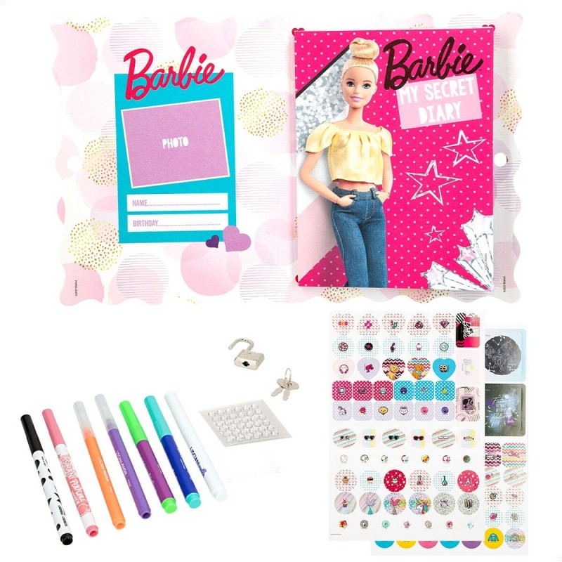 Agenda avec accessoires Barbie My Secret Diary