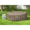 Spa gonflable BESTWAY - Lay-Z-Spa Palm Spring - 196 x 71 cm - 4/6 places - Rond (Inclus : couverture, cartouche et diffuseur)