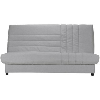 COMFORT BULTEX Clic clac 3 places - Tissu gris - Made in France - L 19