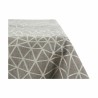 Nappe Jacquard Antitaches Abstrait 140 x 180 cm Gris (8 Unités)