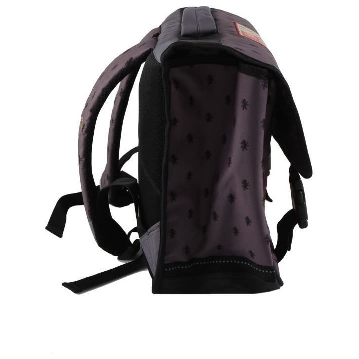 HARRY POTTER Cartable 38 cm 2 Compartiments + 1 poche Rouge Bordeaux E