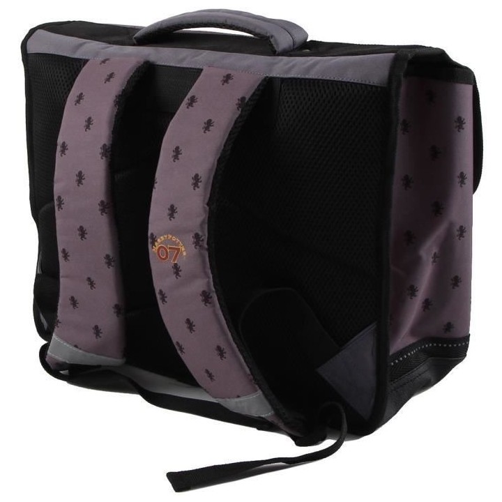 HARRY POTTER Cartable 38 cm 2 Compartiments + 1 poche Rouge Bordeaux E