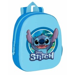 Cartable Stitch 3D Bleu 27...