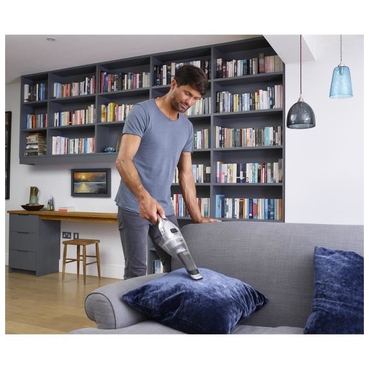 BLACK+DECKER - NVC220WC-QW - Dustbuster Lithium 7,2V - Aspirateur a ma