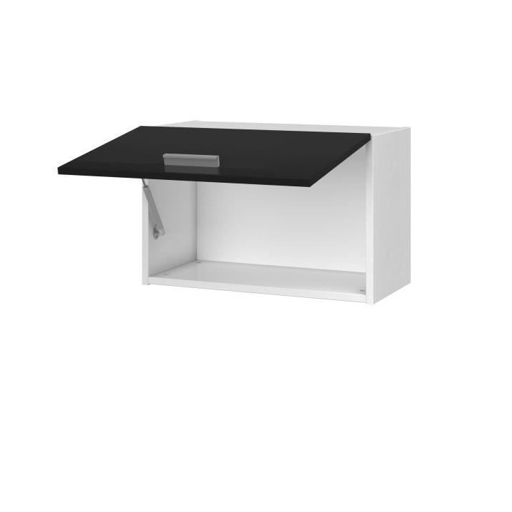 EXTRA - Meuble hotte de cuisine L 60cm - Gris Laqué