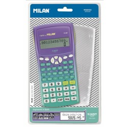 Calculatrice scientifique Milan M240 Sunset  Turquoise Lila 16,7 x 8,4 x 1,9 cm