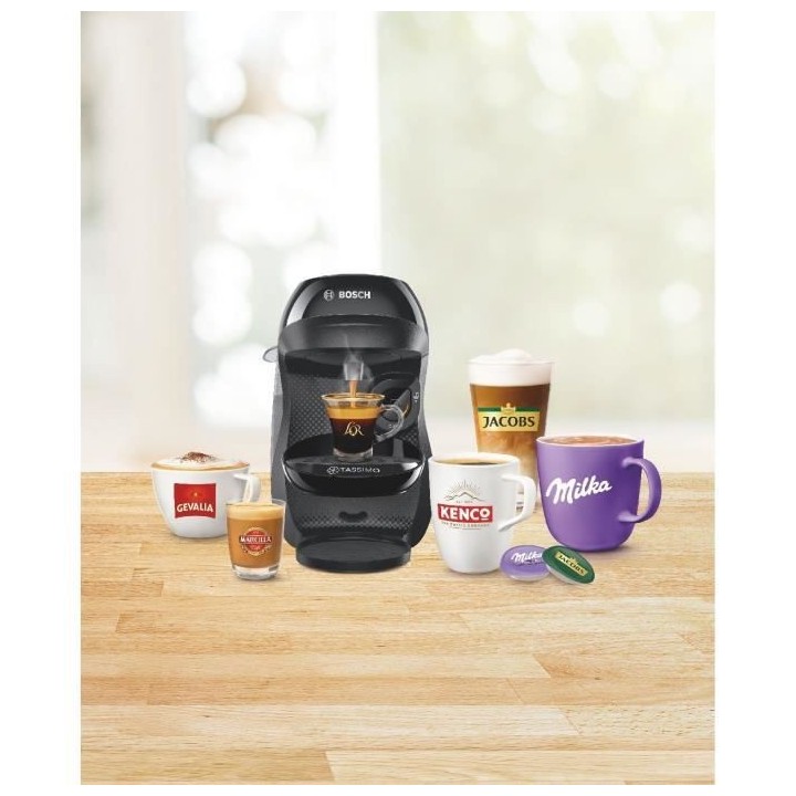 Machine a café multi-boissons BOSCH TASSIMO T10 HAPPY - Noir