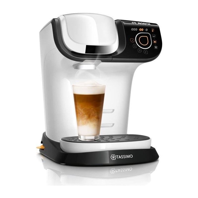 Machine a café multi-boissons BOSCH Tassimo TAS6504 - Blanc