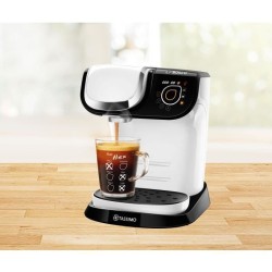 Machine a café multi-boissons BOSCH Tassimo TAS6504 - Blanc