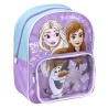 Cartable Frozen Transparent Lila 25 x 30 x 12 cm