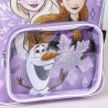 Cartable Frozen Transparent Lila 25 x 30 x 12 cm