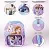 Cartable Frozen Transparent Lila 25 x 30 x 12 cm