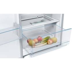 BOSCH KSV29VLEP - Réfrigérateur 1 porte - 290 L - Froid statique - L 60 x H 161 cm - Inox côtés silver