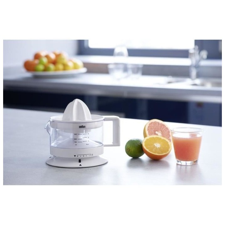 BRAUN CJ3000 Presse-agrumes - 20 W - 5 niveaux de contrôle de la pulp