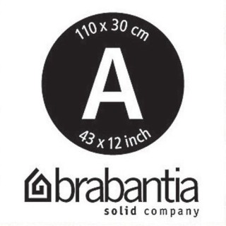 BRABANTIA Housse de table a repasser A - Mousse 2 mm - Bleu