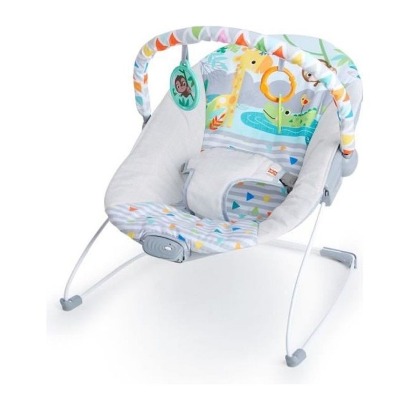 BRIGHT STARTS Transat pour bébé - vibrant - safari fun™