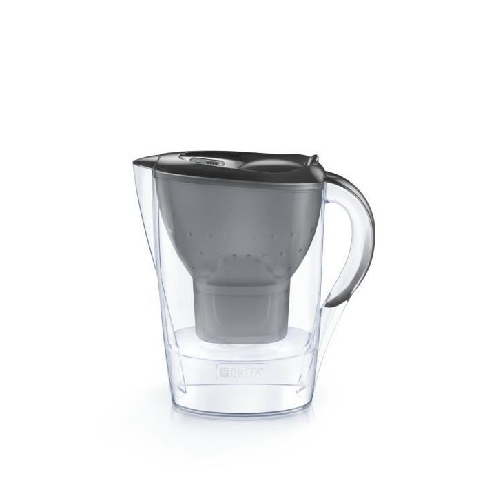 BRITA Carafe filtrante MARELLA Gris + 1 Cartouche de rechange