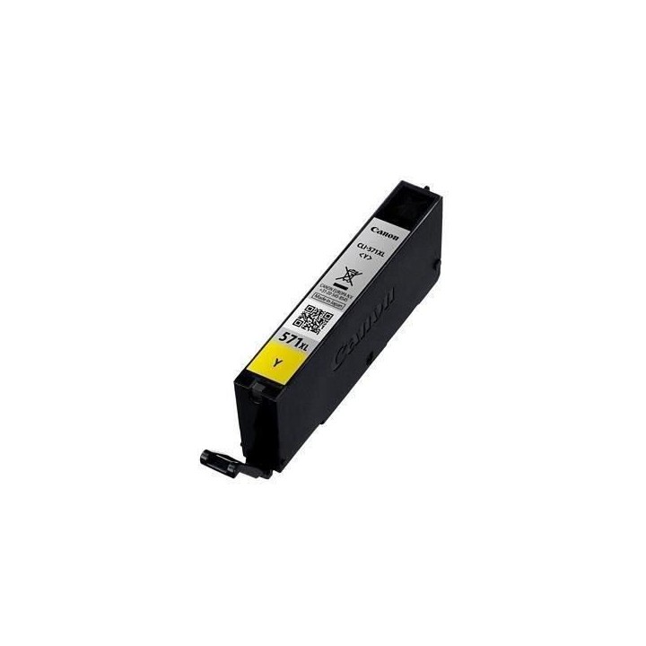 CANON Cartouche d'encre CLI-571 XL grande capacité Jaune (CLI571XL)