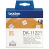 Etiquettes pour Imprimante Brother DK11221 Blanc