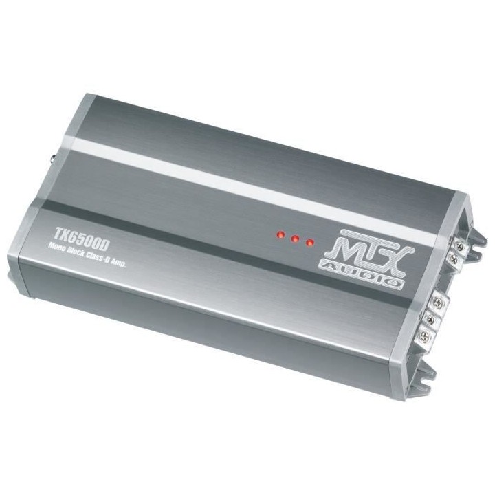 MTX TX6500D Amplificateur voiture Classe-D 1x500W RMS @2O Télécomman