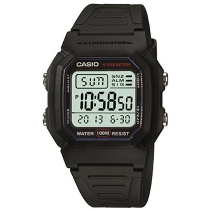 CASIO Montre Quartz Chronographe W800H1AVES Homme