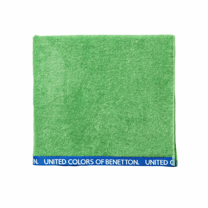 Serviette de toilette Benetton BE NO VELOUR 90 x 160 cm Vert