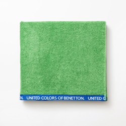 Serviette de toilette Benetton BE NO VELOUR 90 x 160 cm Vert