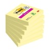 Notes Adhésives Post-it Super Sticky 90 Volets 76 x 76 mm Jaune (6 Unités)