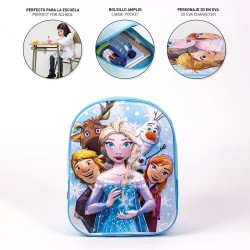 Cartable Frozen Bleu 25 x 33 x 10 cm