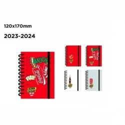 Agenda MP Coca Cola 12 x 17 cm (6 Unités)