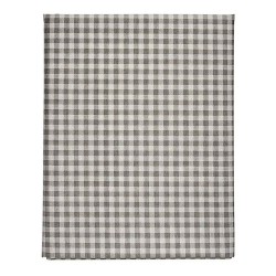 Nappe toile Blanc Gris (140...