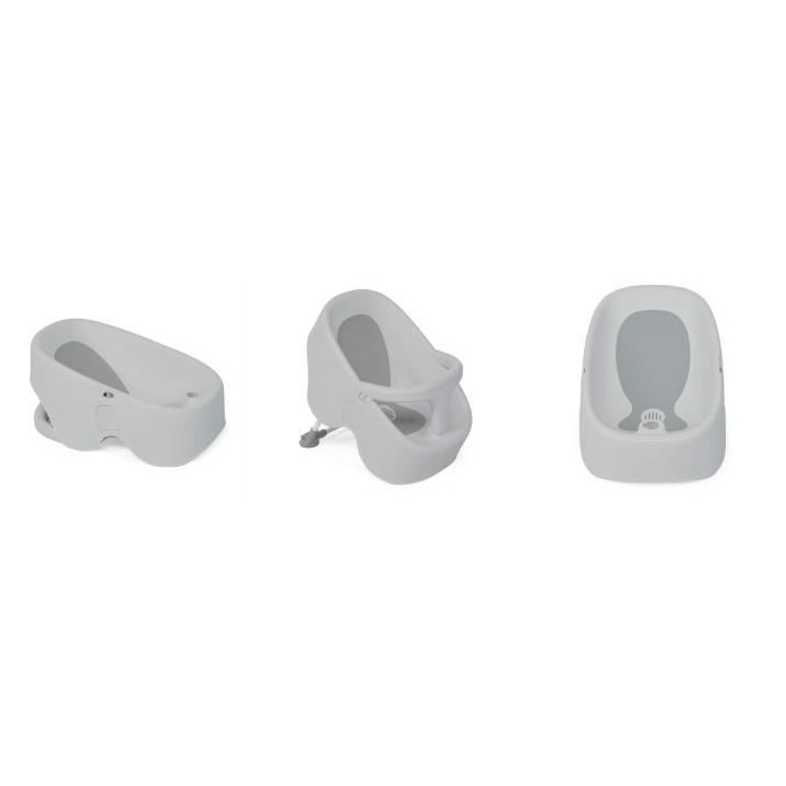 CHICCO Baignoire douche bébé Bubble Nest cool grey