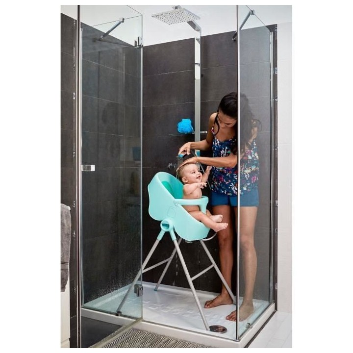 CHICCO Baignoire douche bébé Bubble Nest cool grey