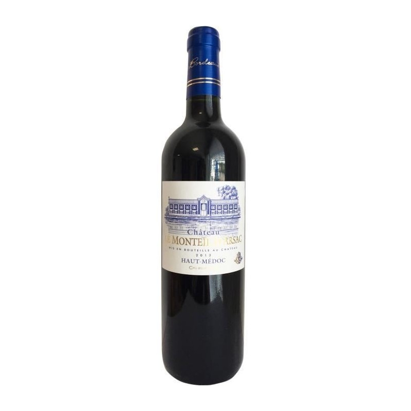 Château Le Monteil D'Arsac 2013 Haut Médoc Cru Bourgeois - Vin rouge de Bordeaux