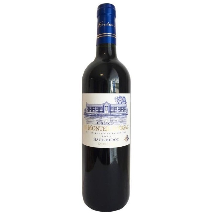Château Le Monteil D'Arsac 2013 Haut Médoc Cru Bourgeois - Vin rouge