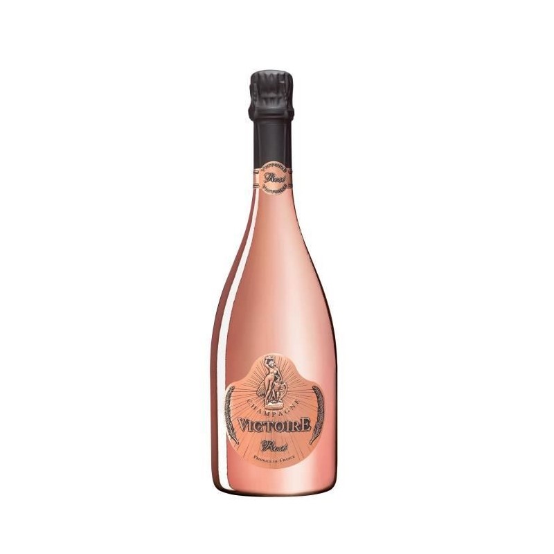 Champagne Victoire Rosé Edition Limitée Laquée - 75 cl