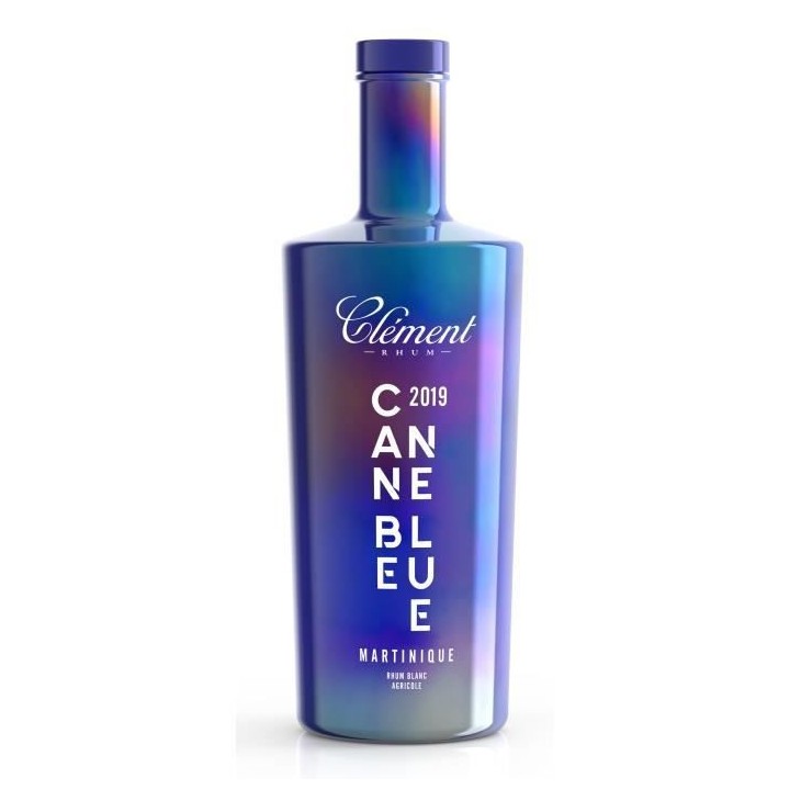 Rhum blanc agricole AOC Martinique Clément Canne Bleue Millésimée 2