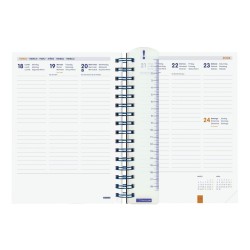 Agenda Finocam Institut 2023-2024 15,5 x 21,5 cm Bleu quarto