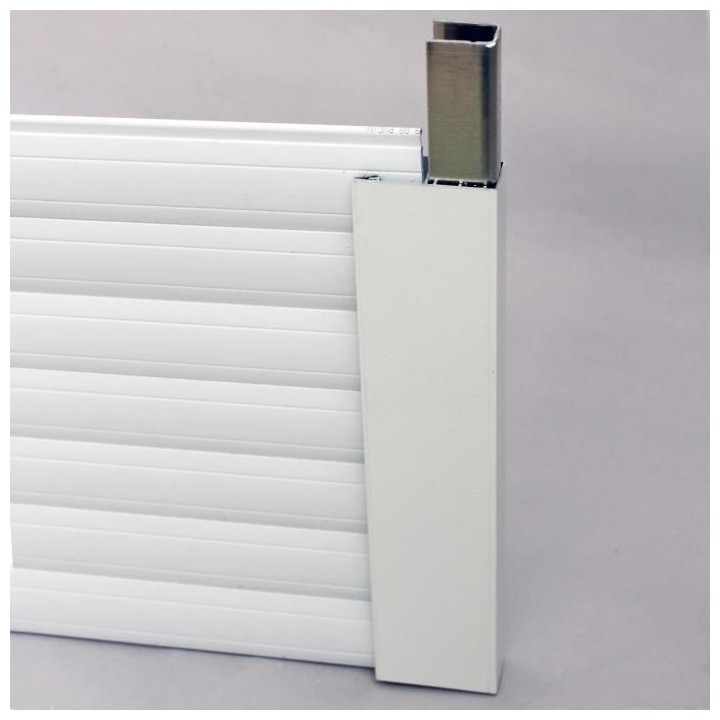 Rehausse aluminium - H25 x L150 cm - Blanc