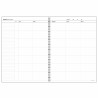 Agenda Additio Cahier Enseignant 22,5 x 31 cm Multicouleur A4