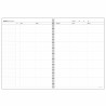 Agenda Additio Cahier Enseignant 22,5 x 31 cm Multicouleur A4