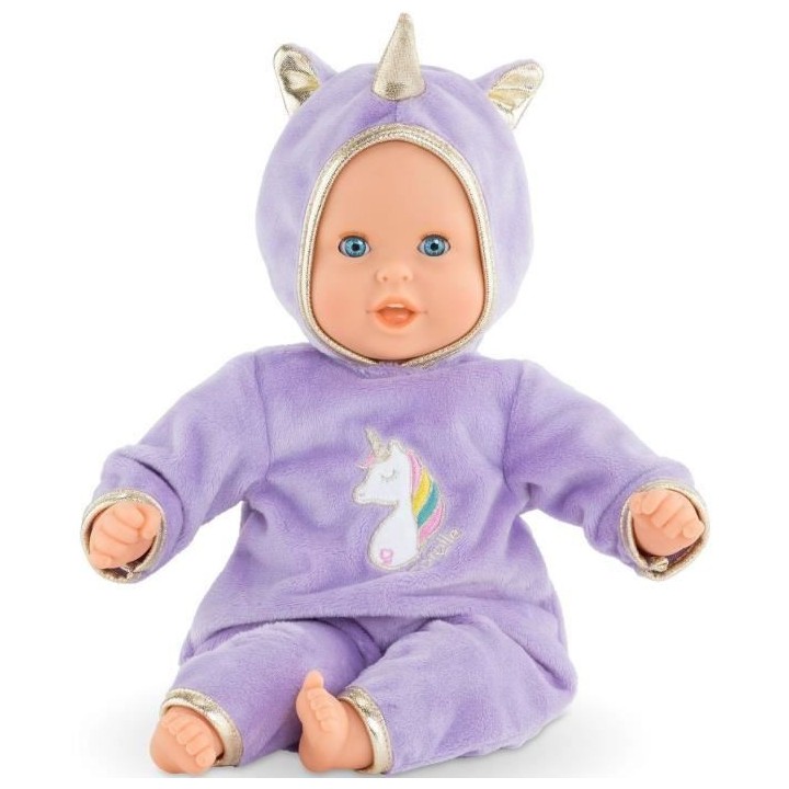 COROLLE - Mon Premier Poupon - Bébé Calin Licorne - 30cm - des 18 mo
