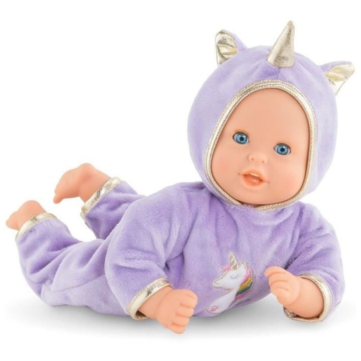 COROLLE - Mon Premier Poupon - Bébé Calin Licorne - 30cm - des 18 mo