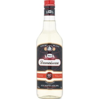 Rhum Damoiseau - Rhum agricole blanc - Guadeloupe - 55%vol - 70cl