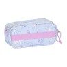 Trousse Fourre-Tout Triple Frozen Believe 21,5 x 10 x 8 cm Lila