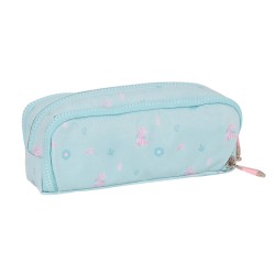 Trousse Fourre-Tout Triple Moos Garden 21 x 8 x 8 cm Turquoise