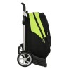 Cartable à roulettes Real Betis Balompié Noir Citron 32 x 44 x 16 cm