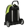 Cartable à roulettes Real Betis Balompié Noir Citron 32 x 44 x 16 cm