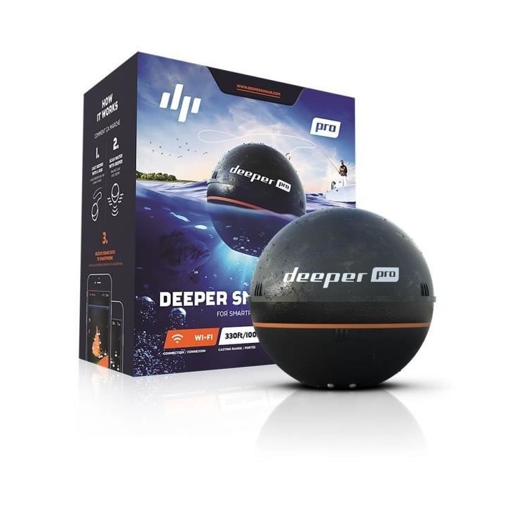 DEEPER Pro Sondeur Portable Connecté